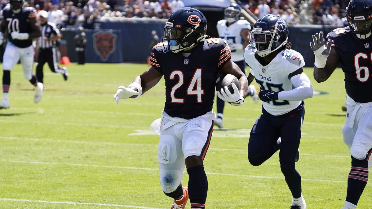 Chicago Bears - Khalil Herbert just wants it more. Catch