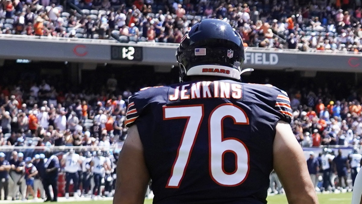 Cause of Bears' OL Teven Jenkins' Latest Injury Revealed