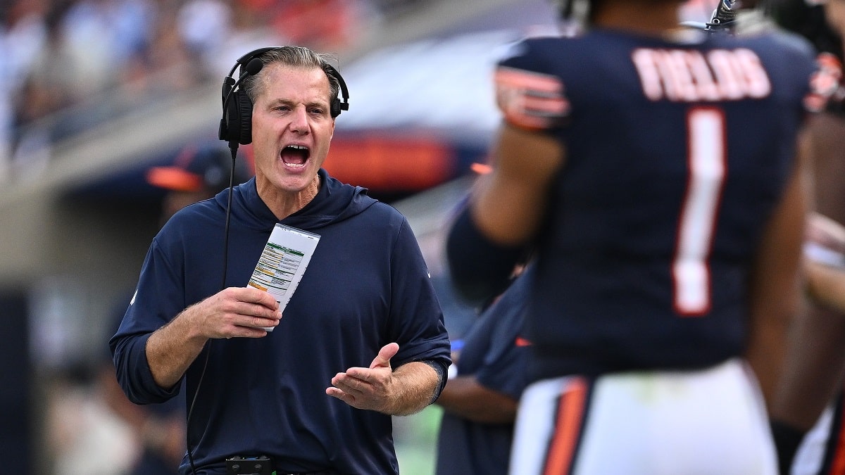 Bears head coach Matt Eberflus will call the defense on Sunday