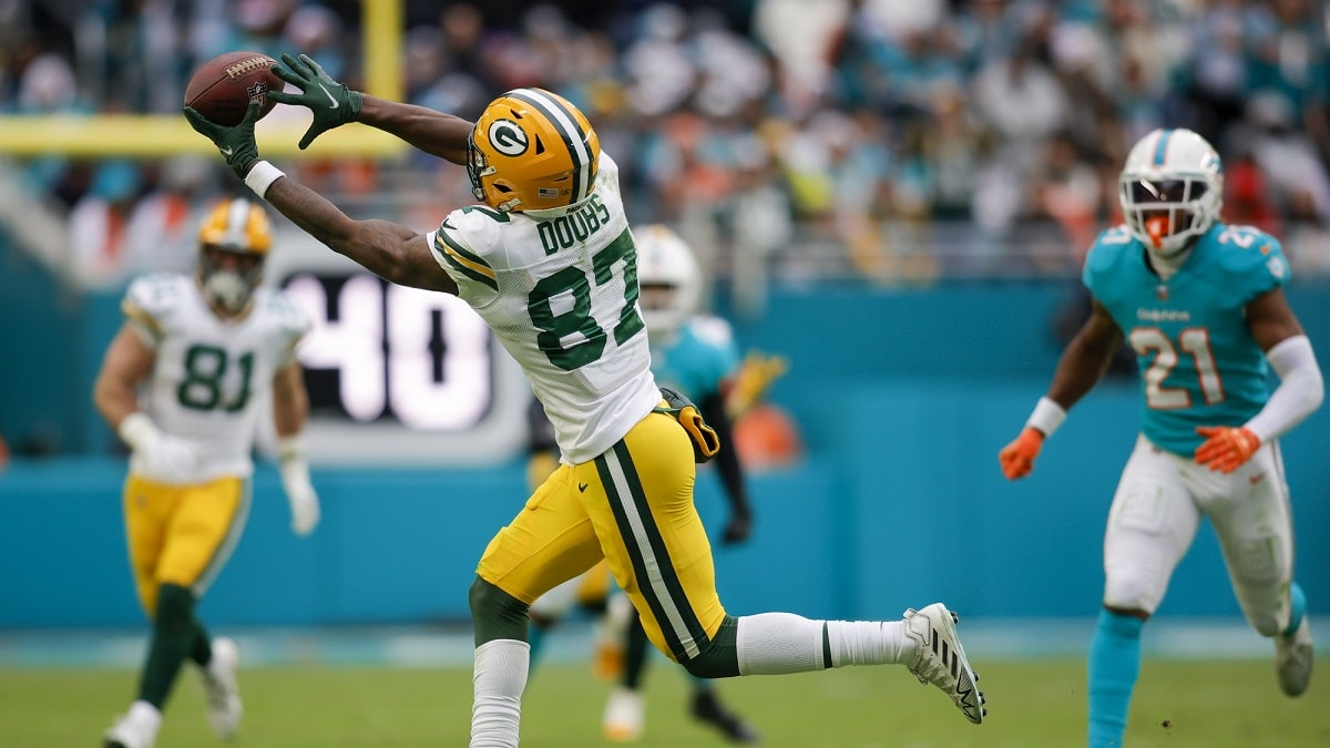 Packers WR Romeo Doubs expected to play but could be limited vs. Bears