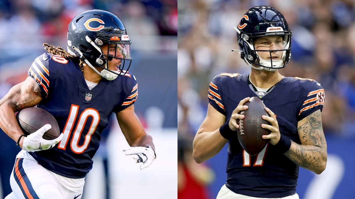 Bears WR Chase Claypool inactive vs. Broncos