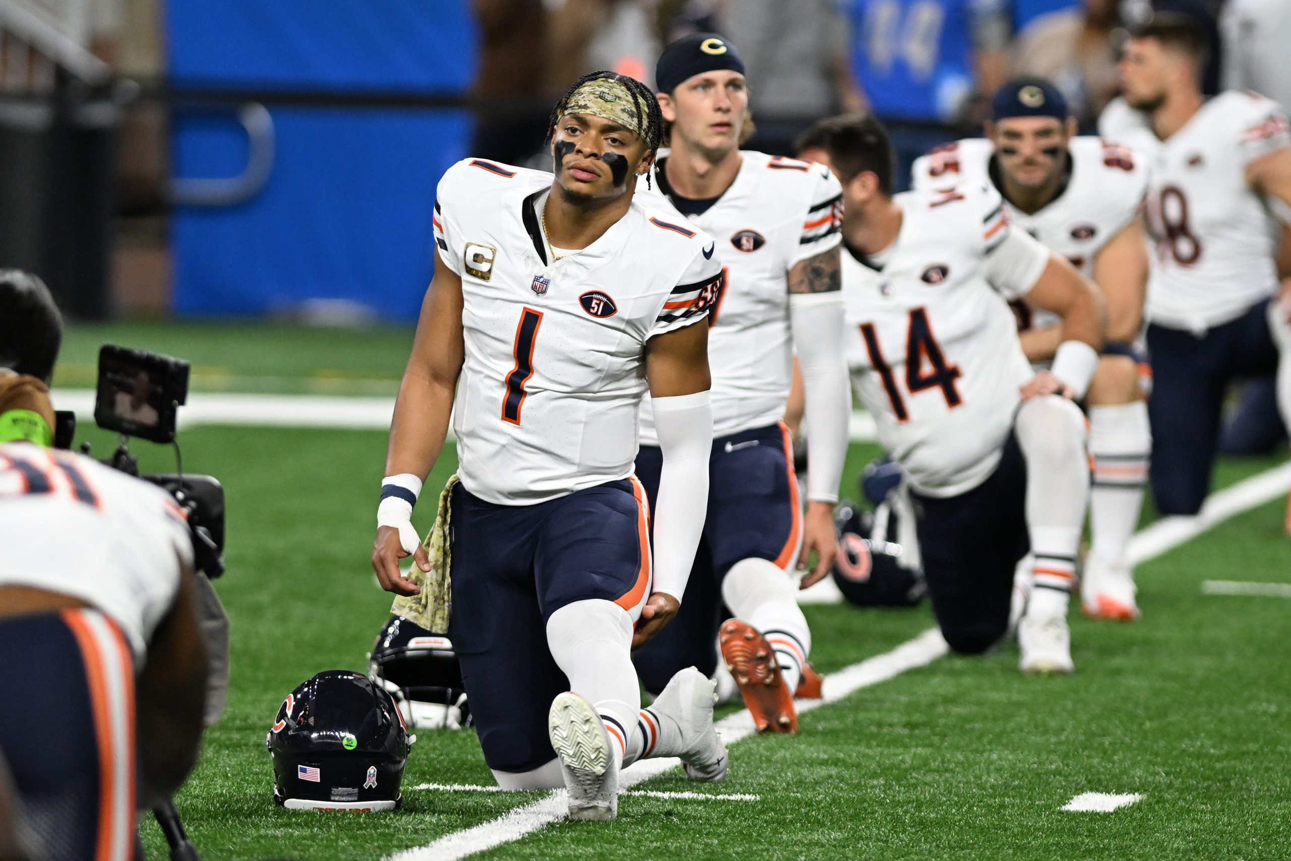 The Detroit Lions Mocked Justin Fields After Win