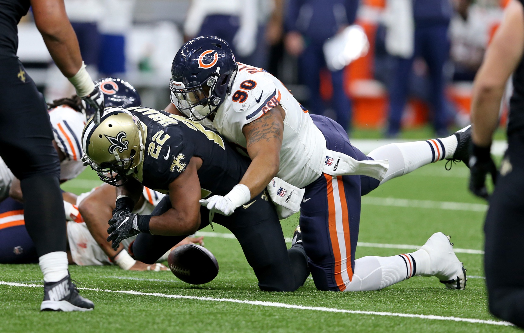 The Best Games In The Bears vs Saints Rivalry