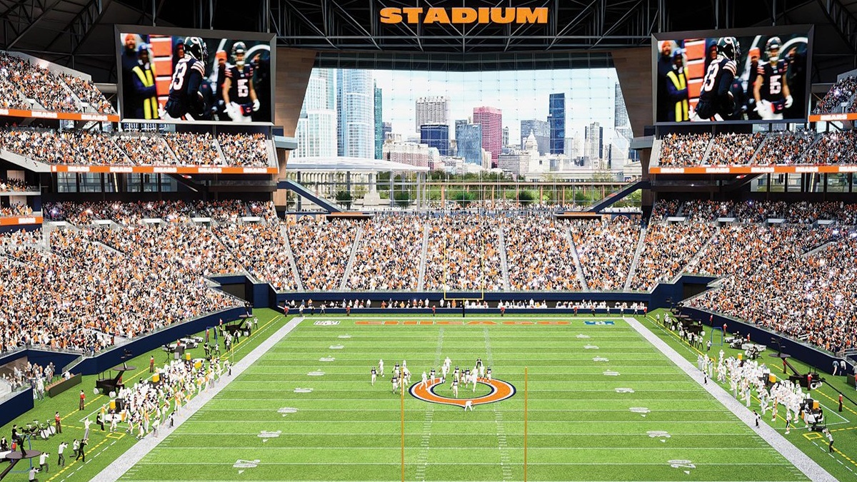 Chicago Bears Deliver Video Render Of New Stadium And It's Incredible